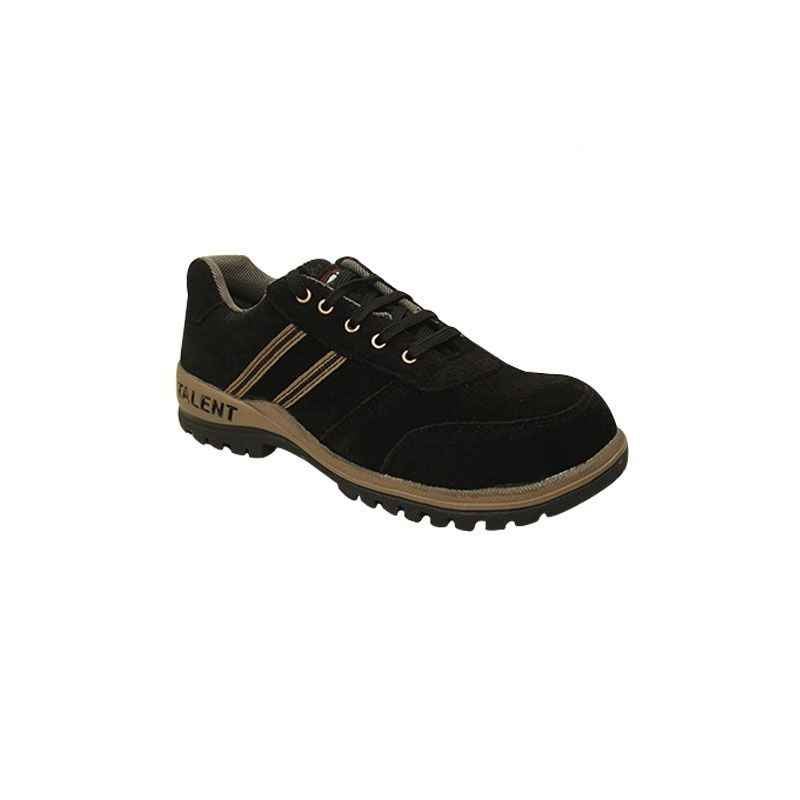 NEOSafe Talent A5006 Steel Toe Black Work Safety Shoes, Size: 6
