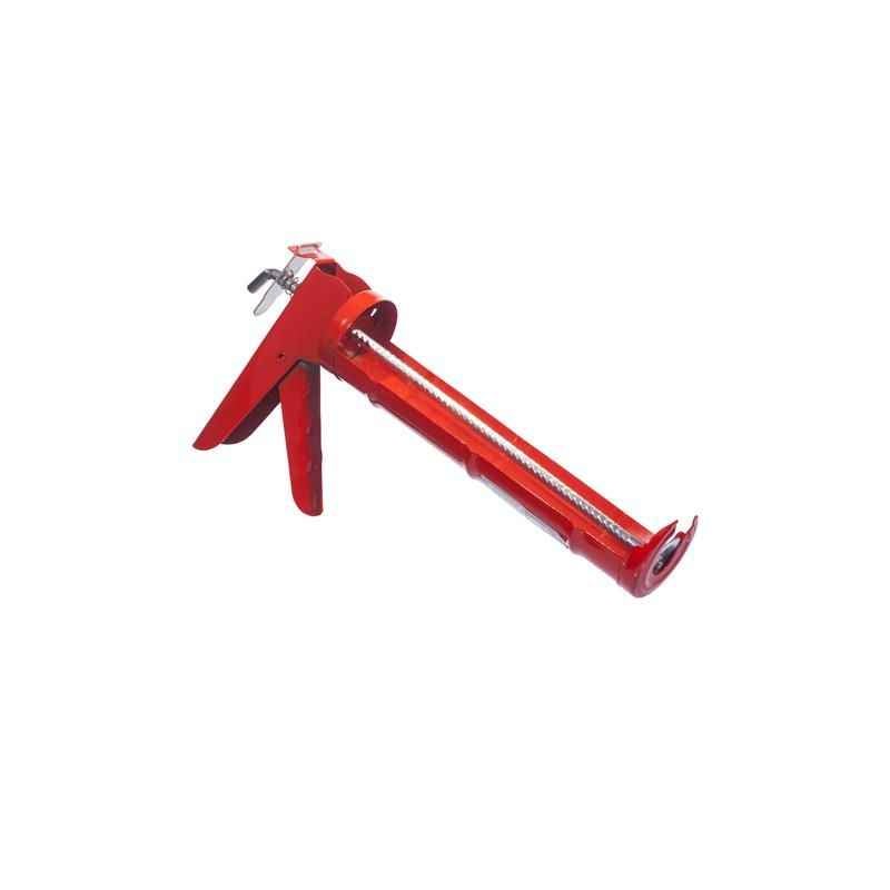 Prima Red Finish Smooth Rod/Half Round Type Caulking/Silicon Gun, RMPL-SG-9111 (Pack of 10)