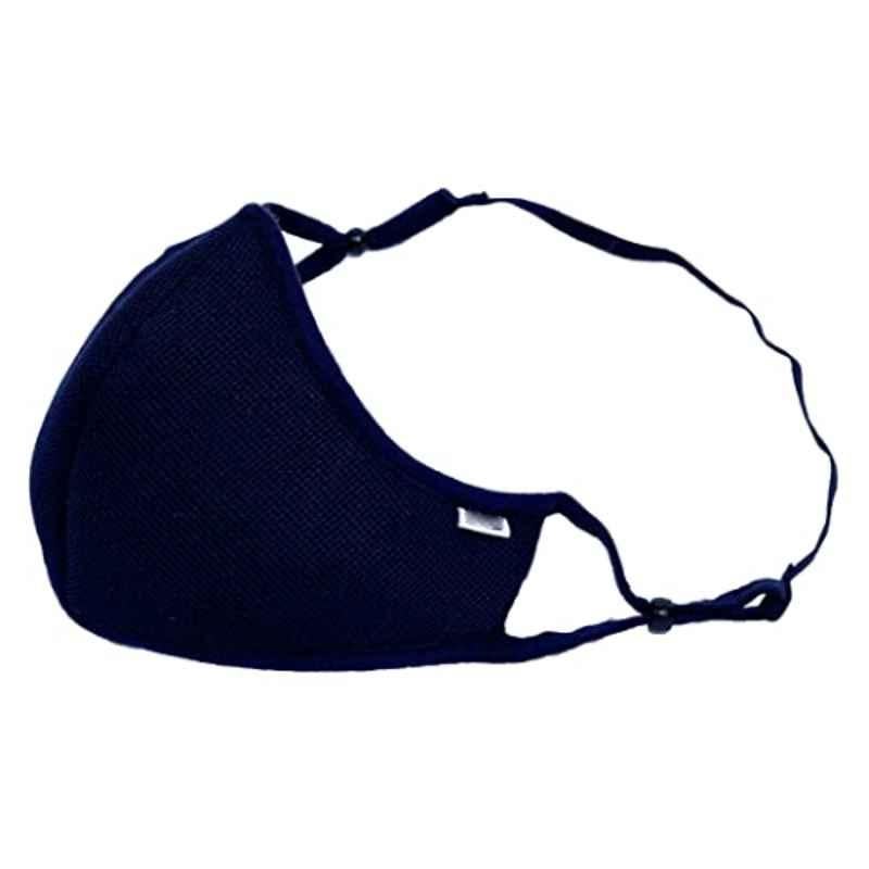 Smart Care N99 Fabric Blue Reusable Face Mask, PSFM01 (Pack of 3)