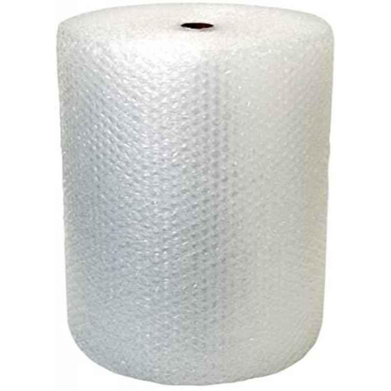Veeshna Polypack 100m 1m Air Bubble Wrap Packing Roll with 2 Pcs Smiley Stickers