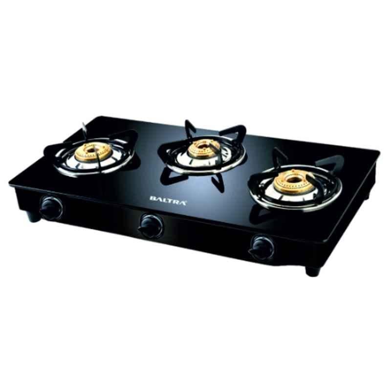 Baltra BGS145 3 Burner Manual Ignition Glass Top Gas Stove