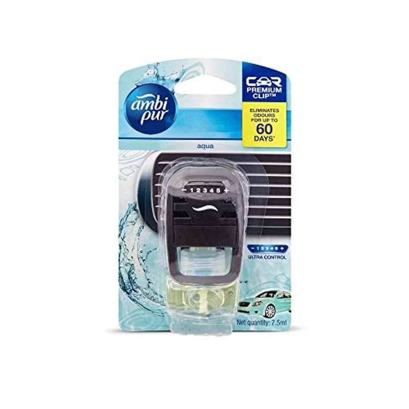 Ambipur 7ml Starter Kit Aqua Gel Car Air Freshener