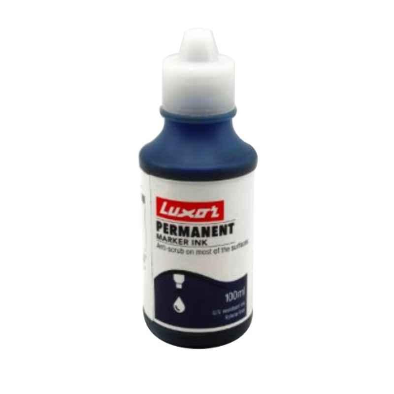 Luxor 100ml Blue Permanent Marker Ink, 1878 (Pack of 50)
