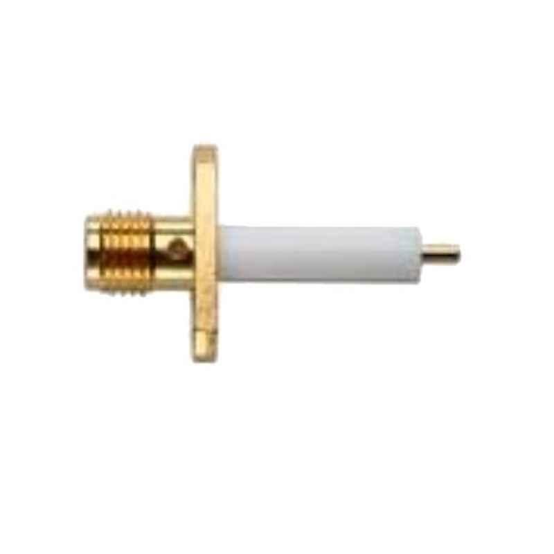Pomona 72961 SMA 2 Hole Jack Panel Receptacle RF Connector, 3094264
