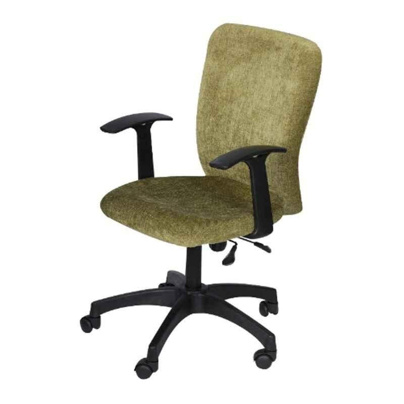 Heikin Fabric Green xxlarge Back Ergonomic Office Chair for Work from Home & Study, HE-00079