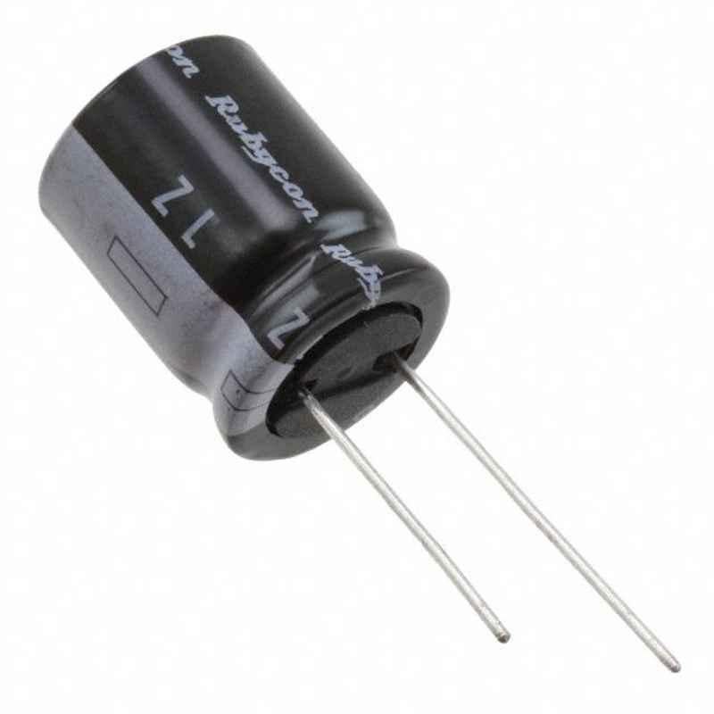 RUBYCON 220ÂµF 50V Radial Aluminum Electrolytic Capacitor, 50ZL220MEFCT810X16