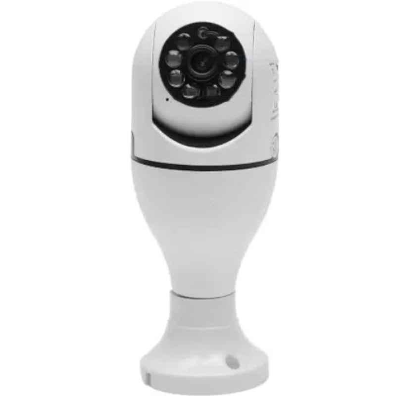 Melowave Smart Home Robo 2MP Bulb Smart WiFi Camera with Motion Detection & Alert (128 GB, 1 Channel)