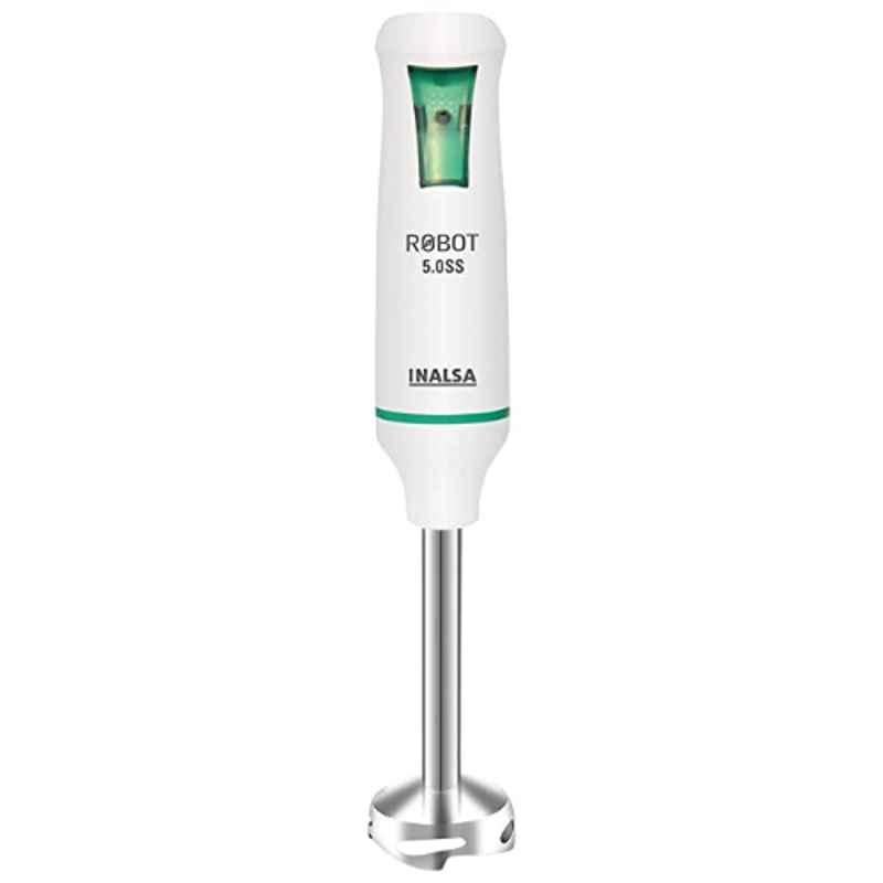 Inalsa Robot 5 500W Plastic White & Green Hand Blender