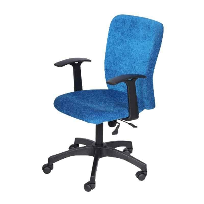 Heikin Fabric Blue xxlarge Back Ergonomic Office Chair for Work from Home & Study, HE-00085