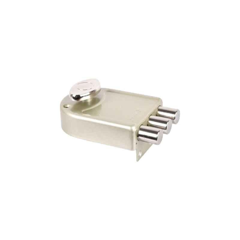 Europa 20mm 14 Pin Nickel Silver Main Door Lock with 3 Dead Bolts for Highest Security, 8113