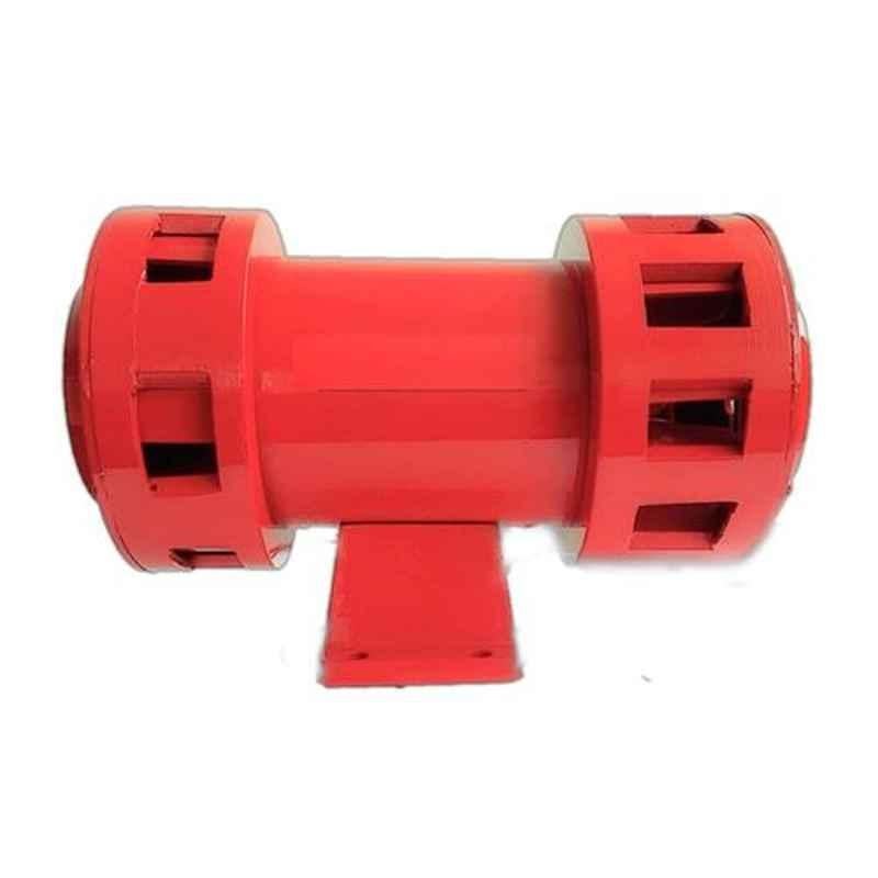 Hanutech 220VAC Steel Red Heavy Duty Double Mounted Industrial Hooter