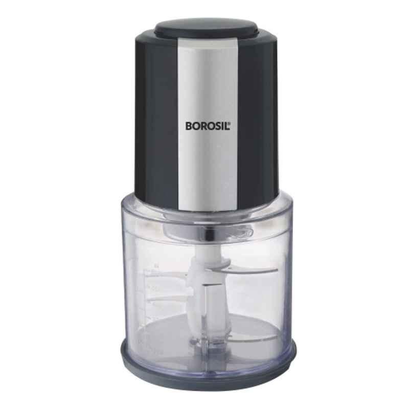 Borosil 300W Stainless Steel Black Chef Delite Chopper, BCH20DBB21