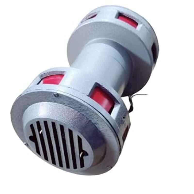 MME 2km Range Cast Iron Grey Electric Industrial Siren, SVBS12