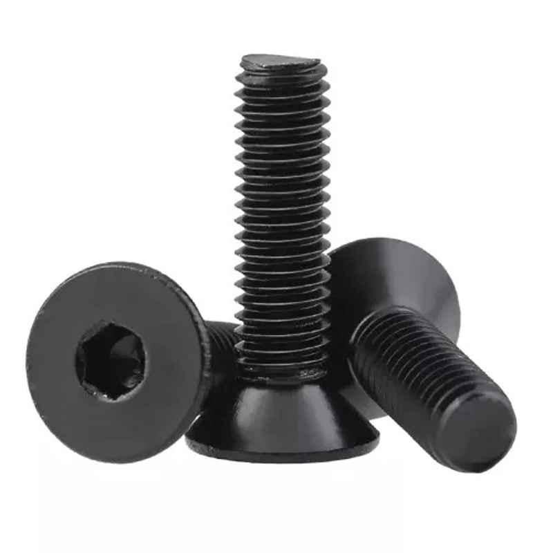TVS M10x60mm Socket Countersunk Head Cap Screw, Grade: 12.9 (Pack of 200)