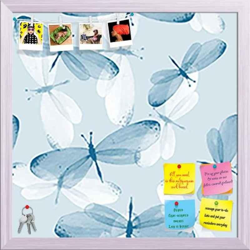 ArtzFolio 71.1x71.1x1cm White Printed Bulletin Notice Pin Soft Board, AZSAO43650271BLB_FR_L_05_WH