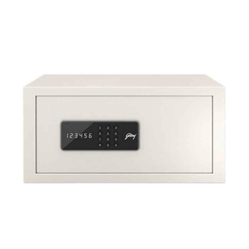 Godrej NX Pro 25 Liters Ivory Digital Safe Locker with Non-Volatile Memory, Internal Lighting & Low Battery Indicator (Tijori)
