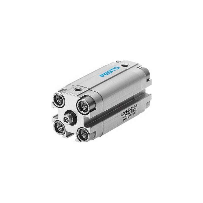 Festo ADVU-20-10-P-A Double Acting Basic Compact Cylinder, 156515
