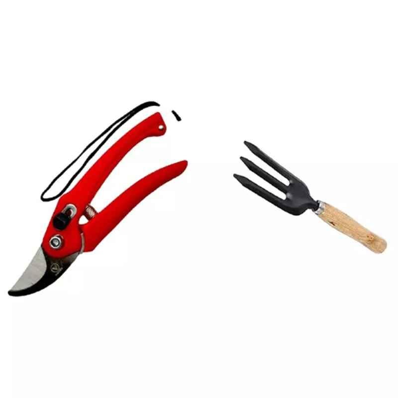 Sky Blue 0.98 inch Iron Bypass Pruner, SK_BL_PRUNER0006 (Pack of 2)