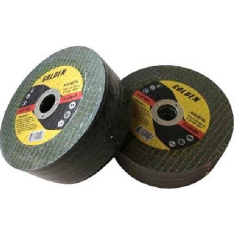 Zebra Golden 4 inch Double Netted Green Cut Off Wheel for Metal (Pack of 25)