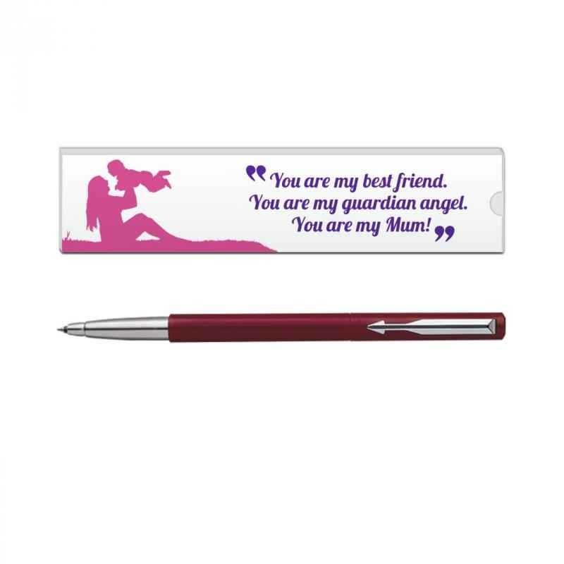 Parker Vector Standard CT Roller Ball Pen with Mom Quote-6, 9000020076