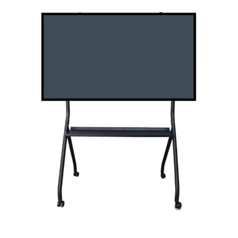 Unico Metal Adjustable Mobile Portable Floor Stand with Wheels for 60 to 100 inch Flat, Curved Panel Screen TV, UN-IFPD