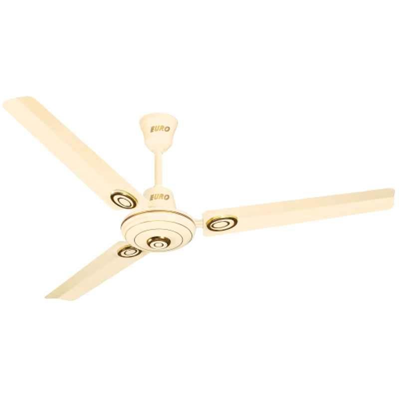 Khaitan ECR Deco 76W Off White Ceiling Fan, Sweep: 1200 mm