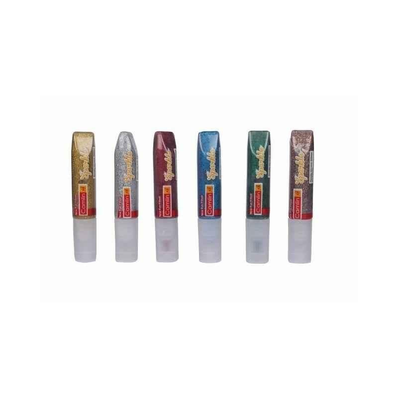 Camlin 5ml 6 Shade Sparkle Color Set, 3304639 (Pack of 20)