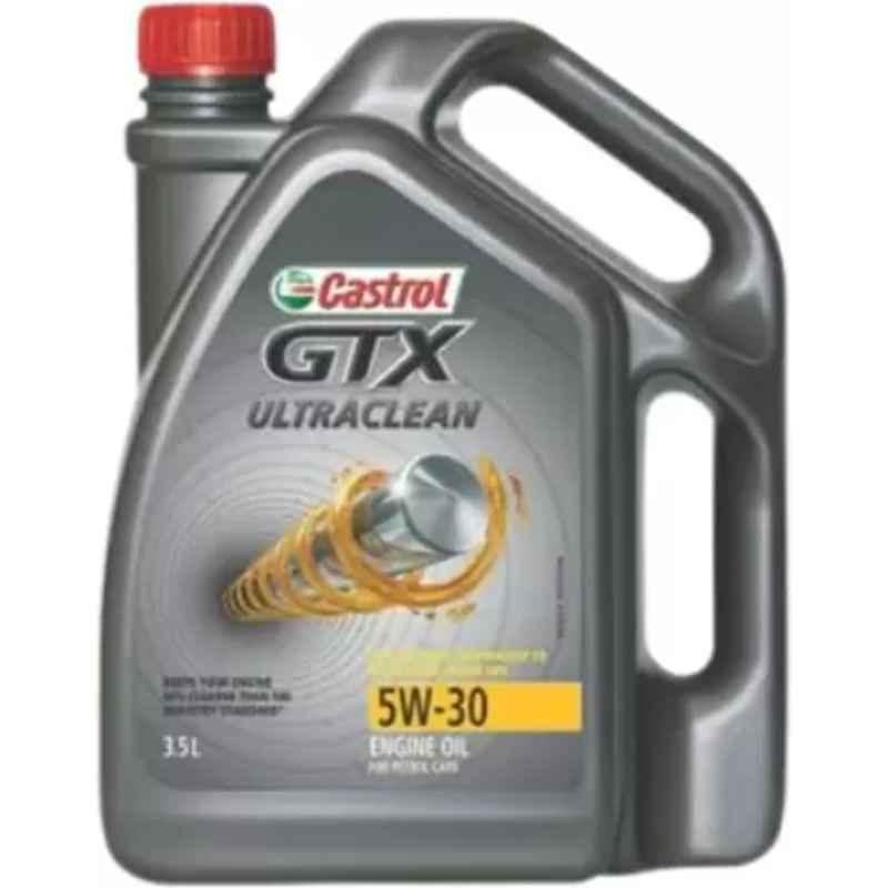 Castrol GTX Ultraclean 5W30 Engine Oil 3L Synthetic Blend Engine Oil