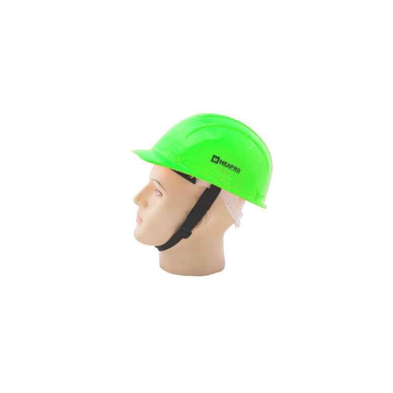 Heapro Green Nape Type Safety Helmet, HSD-001 (Pack of 10)