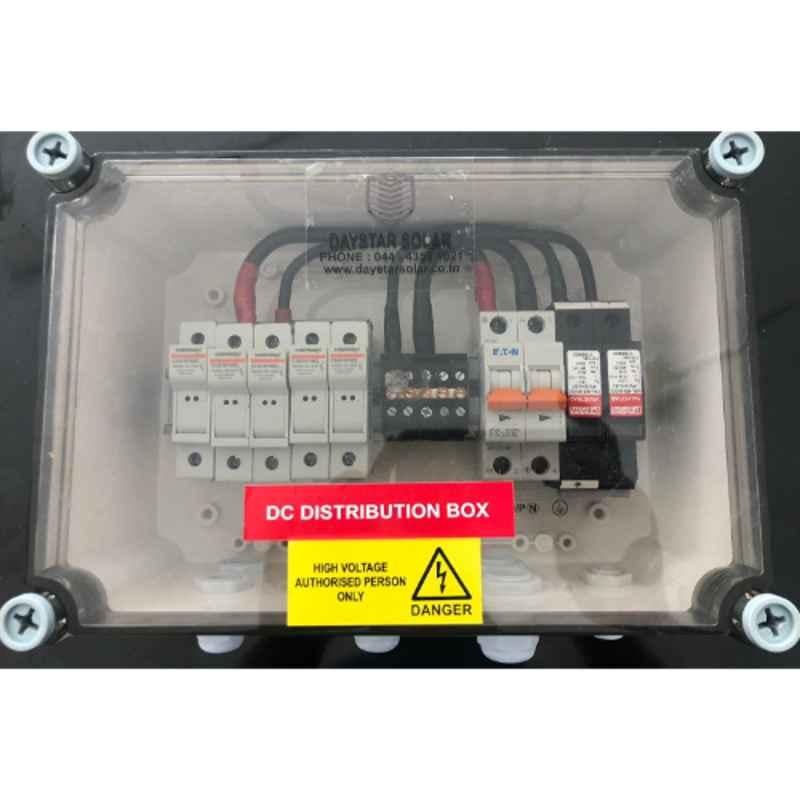 Daystar 5 in 1 600V Solar DC Distribution Box with 63A/2P MCB, SPD & 5x15A Fuse