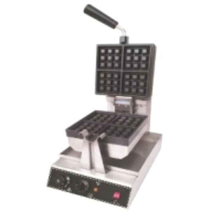 Bresco 1.10kW Square Rotary Waffle Maker, WBSR-80 (Pack of 3)