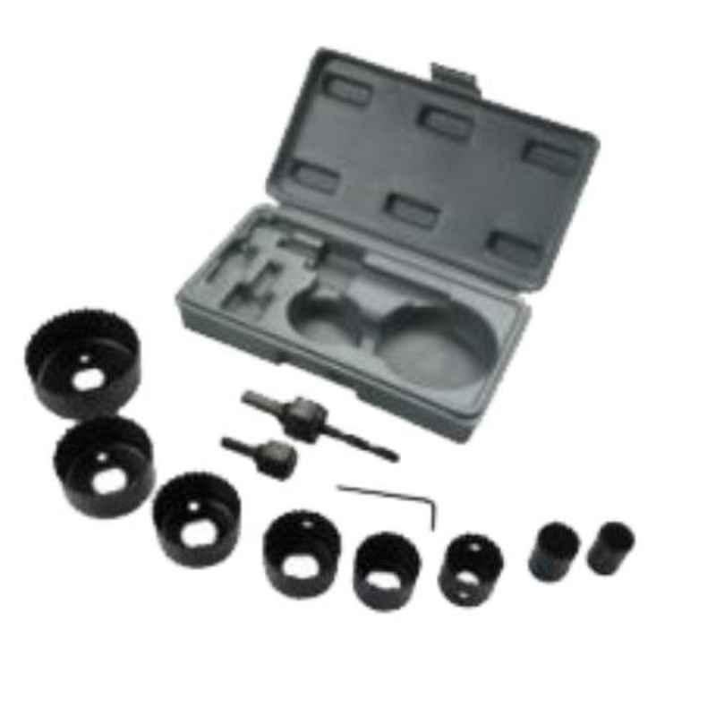 GSK Corporation 11 Pcs 19-64mm Wood Hole Saw Cutting Kit