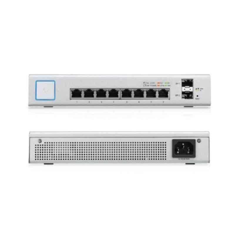Ubiquiti  8 Port 150W UniFi, Managed PoE+ Gigabit Switch with SFP,  US-8-150W