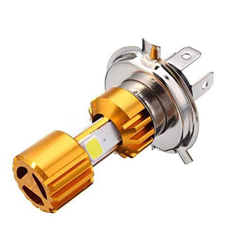 Love4ride Hi-Lo Beam H4 White LED Headlight Bulb for All Bikes