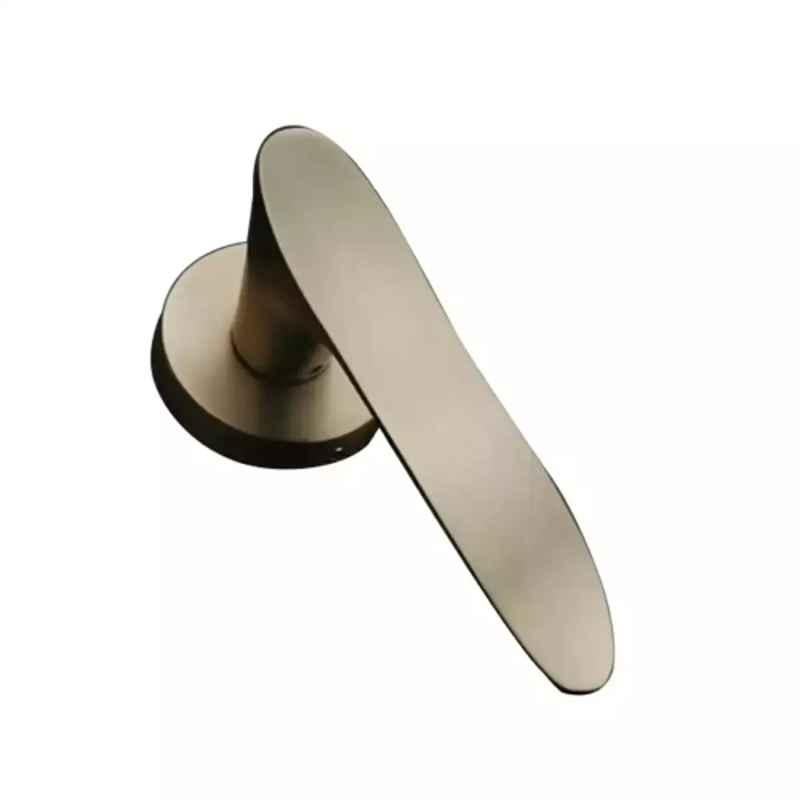 Harrison 10 inch Zinc Matt Brush Finish Door Handle Set, 1030