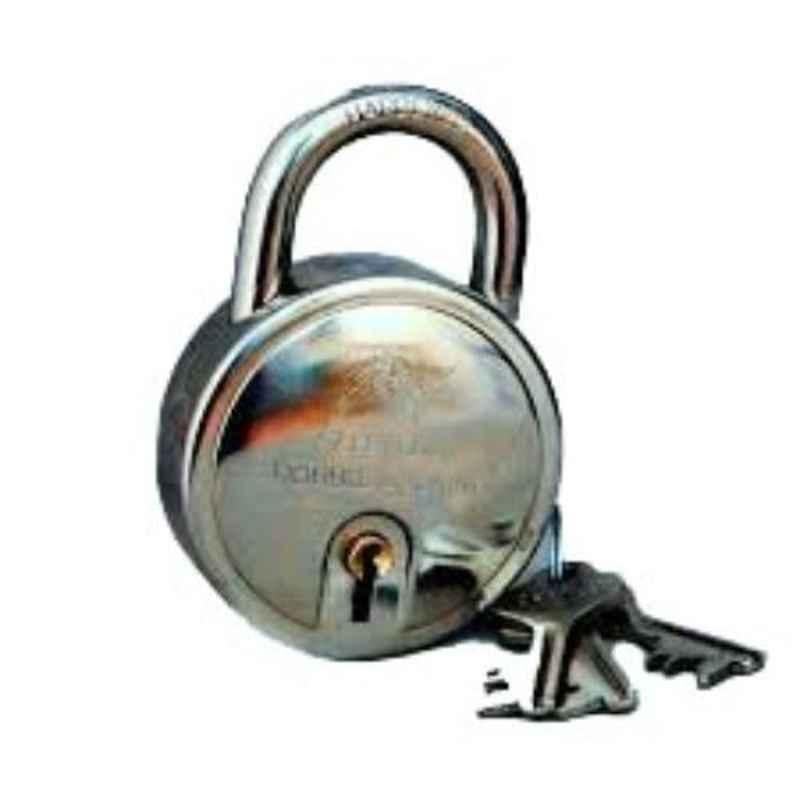 Godrej 7 Levers Round Padlock with 3 Keys, 8149 (Pack of 3)
