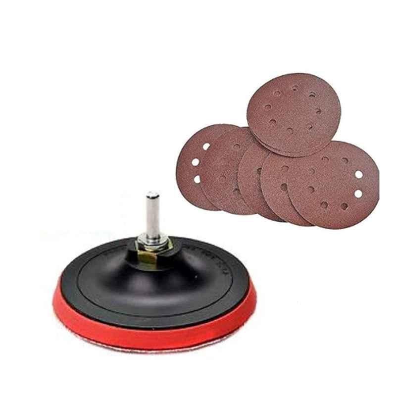 Turkish 5 Inch Sanding Disc with Lock Nut for Grinder