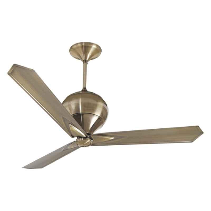 Breezalit Classic 75W Antique Brass Designer Ceiling Fan, BZ060, Sweep: 1200 mm