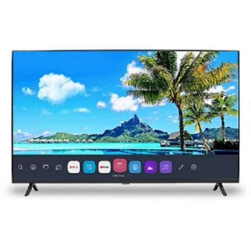Akai AL43S-FX1WS 43 inch Full HD Black Smart LED TV with Bezel Less Design & Voice Command Magic Remote