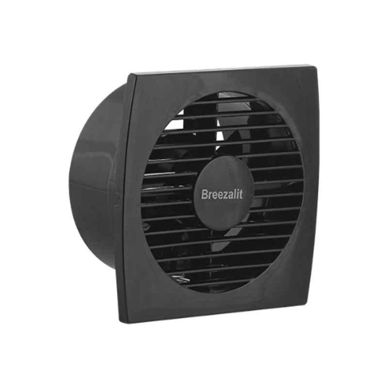Breezalit Vent Mini 24W Black Exhaust Fan, BZ089, Sweep: 150 mm