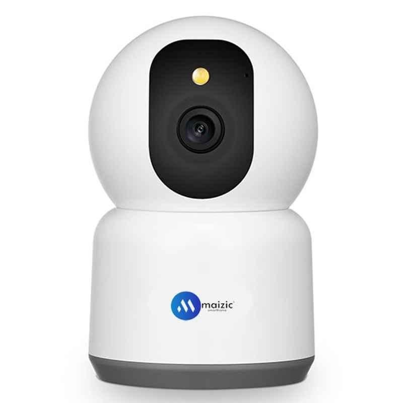 Maizic Smarthome 4MP 2K Ultracam Full HD Night Vision WiFi PTZ Camera with NVR Compatible, Motion Detection & Tracking, SH038