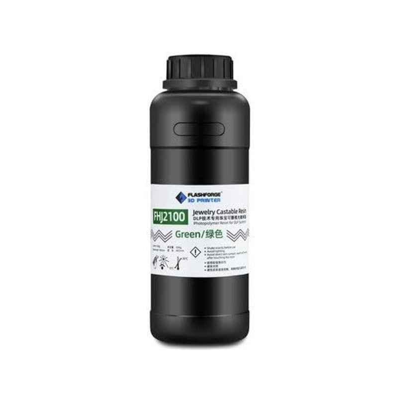 Flashforge FHJ2100 500g Green Jewellery Castable Resin