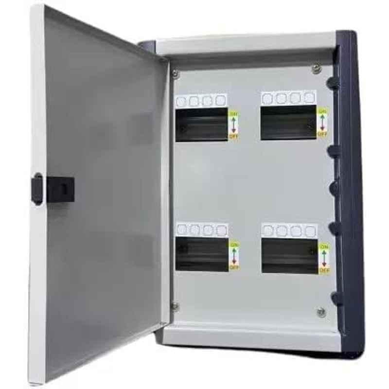 Dehmy 4 Way Metal Three Phase Neutral Distribution Board