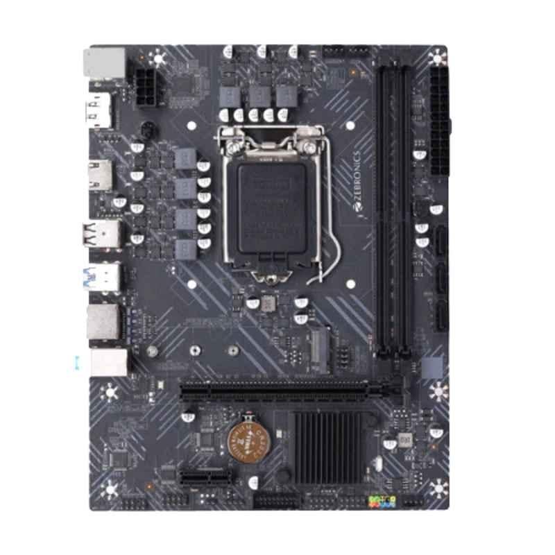 Zebronics ZEB-H510NVMe Intel H510 Micro-ATX LGA1200 Socket Desktop Motherboard