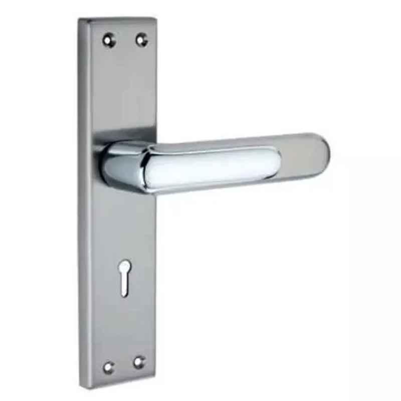 Harrison Collecte DE Chroma Hector 1972 200mm Mild Steel CP Matt Finish Mortise Lock Set with Handle