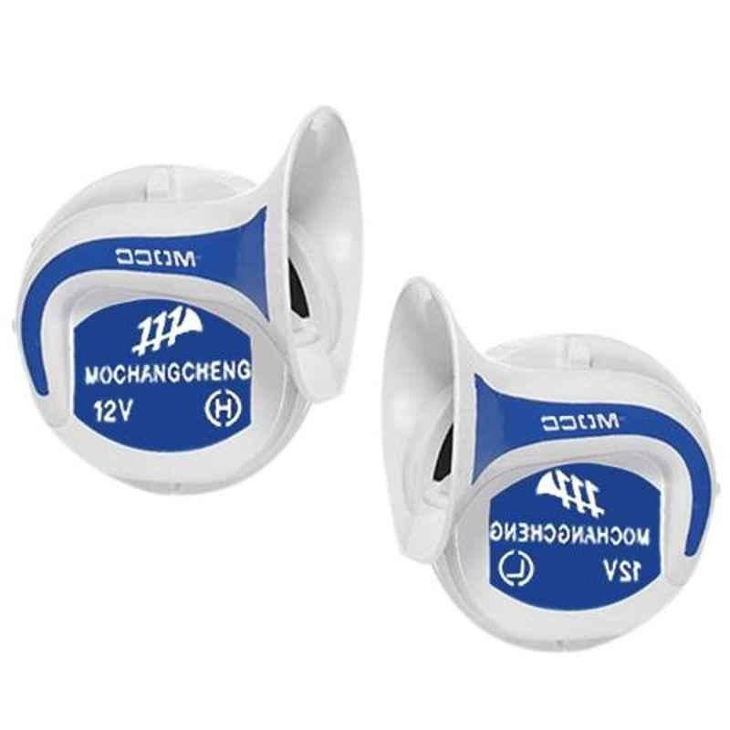 Viva City MOCC-001 White & Blue Car Horn