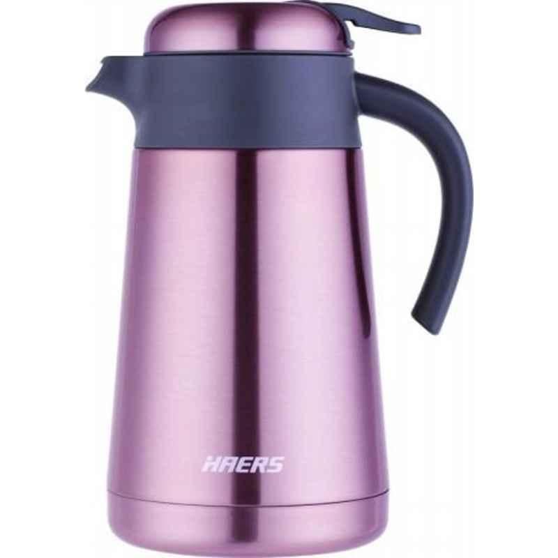 Haers 2200ml Stainless Steel Rose Gold Coffee Pot, HK-2200-9-RGL (Pack of 5)