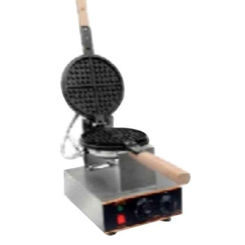 Bresco 1.25kW Rotary Round Waffle Maker, WB-80R