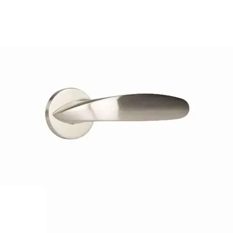 Yale Brass Silver Satin Finish Door Lever Handle, YPBL-806-SS