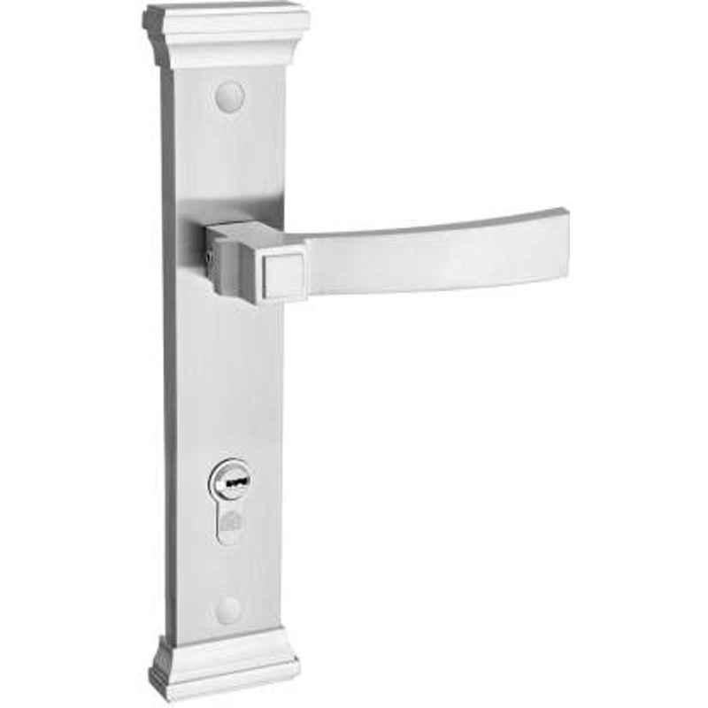 Bonus Majestic 75mm Brass Brush Steel One Side Key Mortice Lock Set